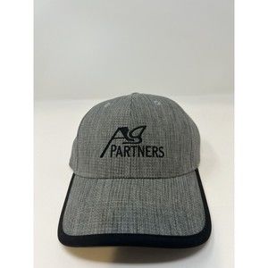 Hat Men's One Size AG Partners Adjustable Hook & Loop Gray